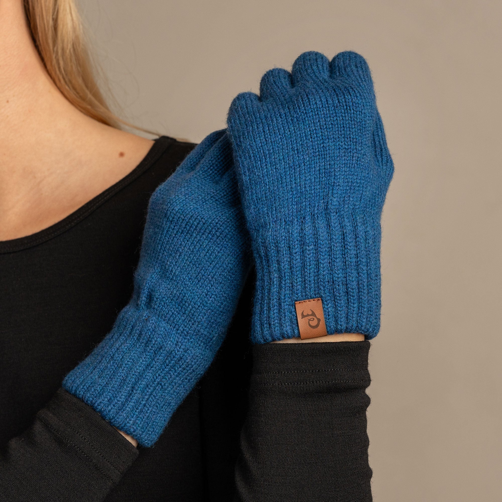 Natural Wool Gloves for Women