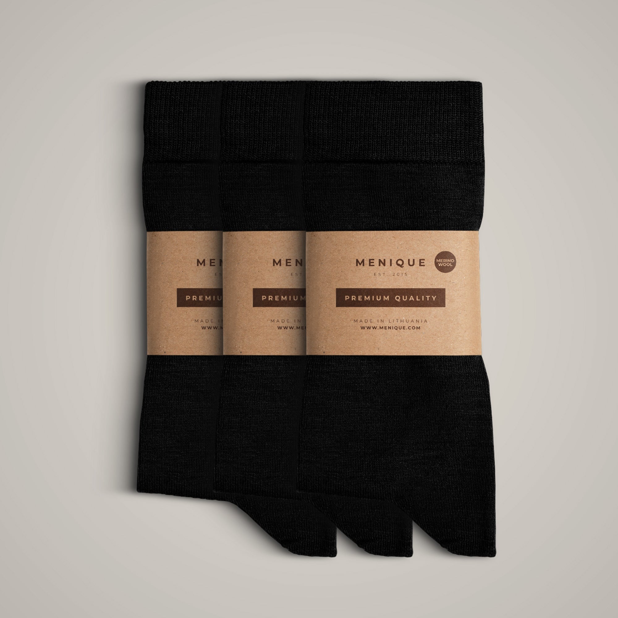 Men’s Merino Crew Socks 3-Pack