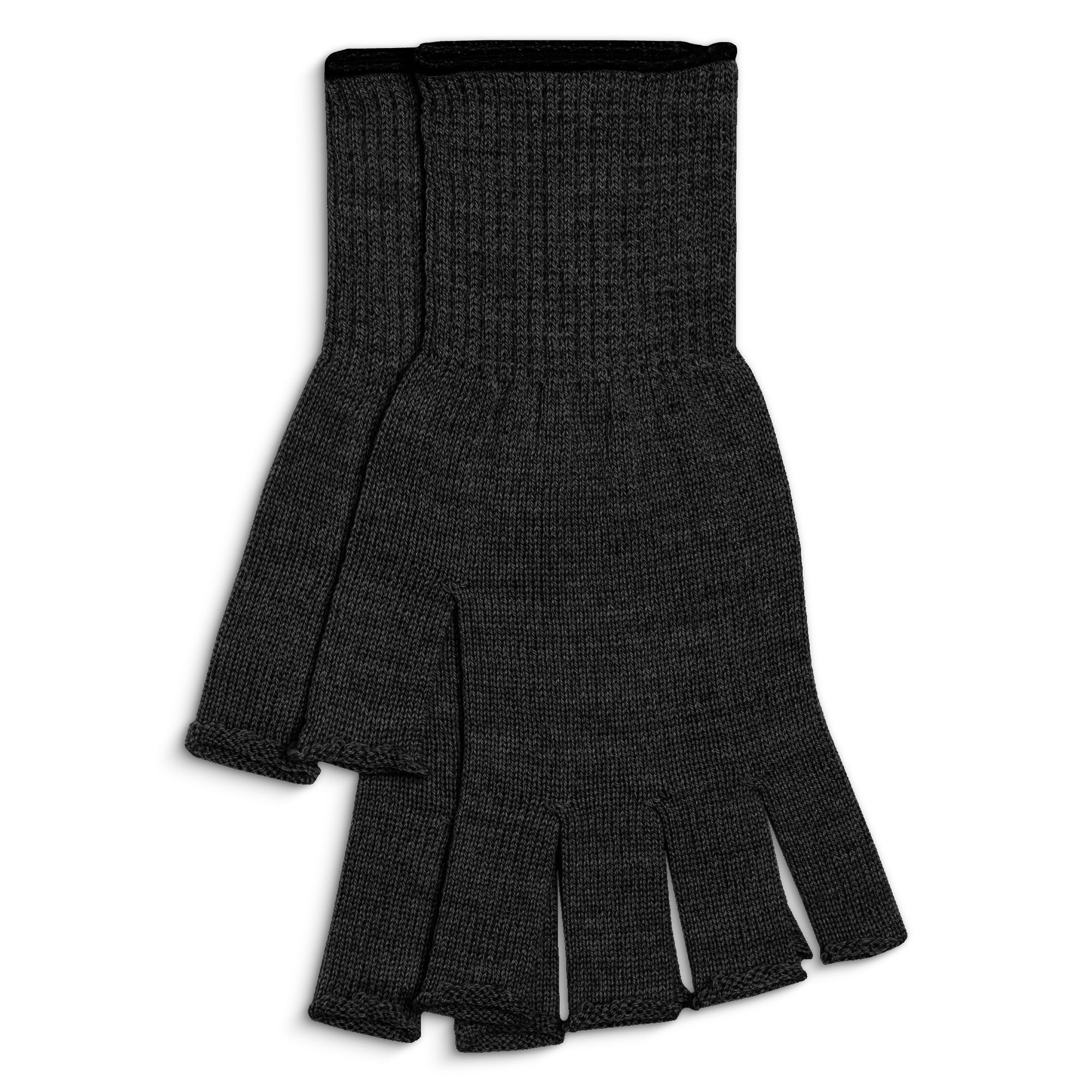 Merino Liner Fingerless Gloves for Women
