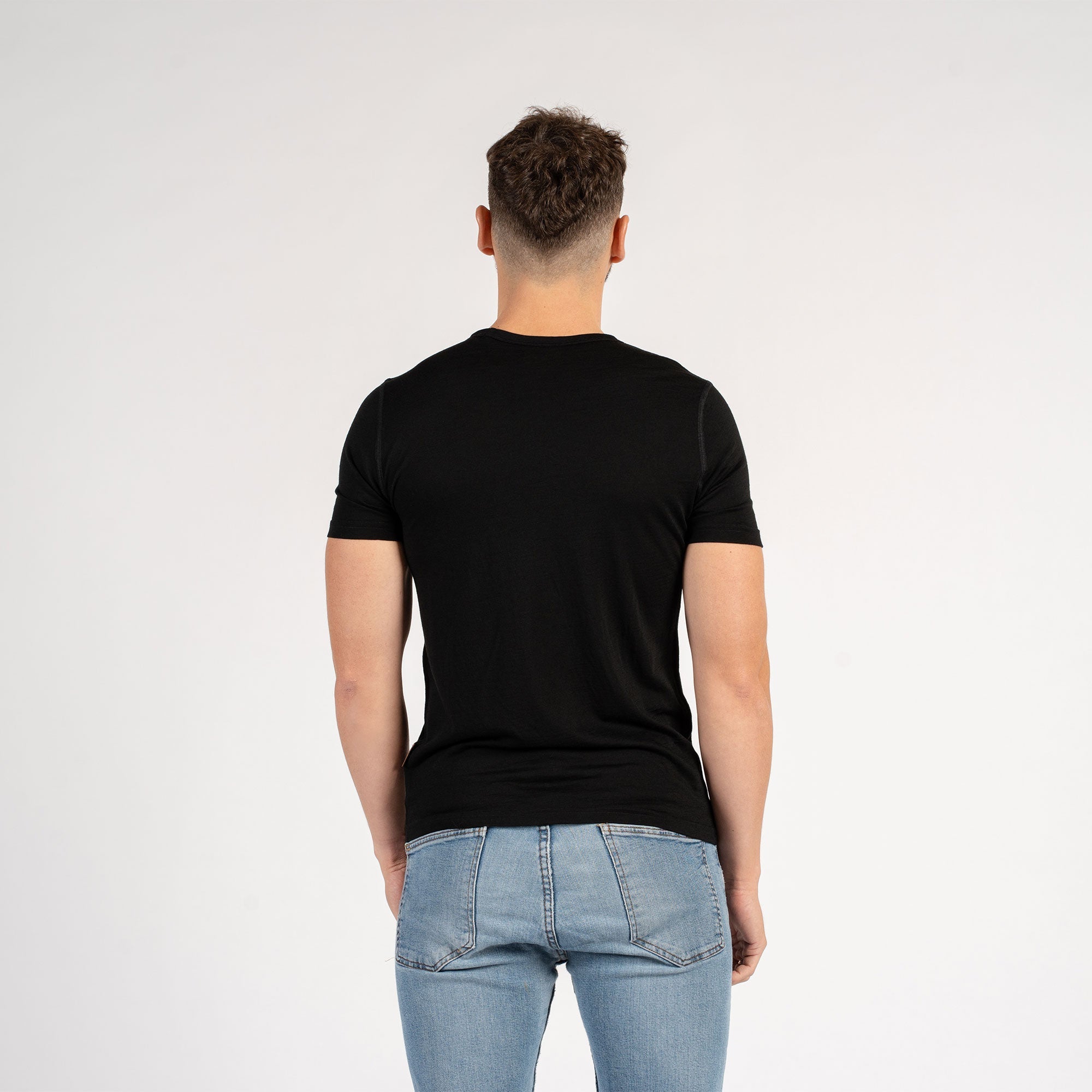 Slim Fit Men’s Merino Short Sleeve T-Shirt
