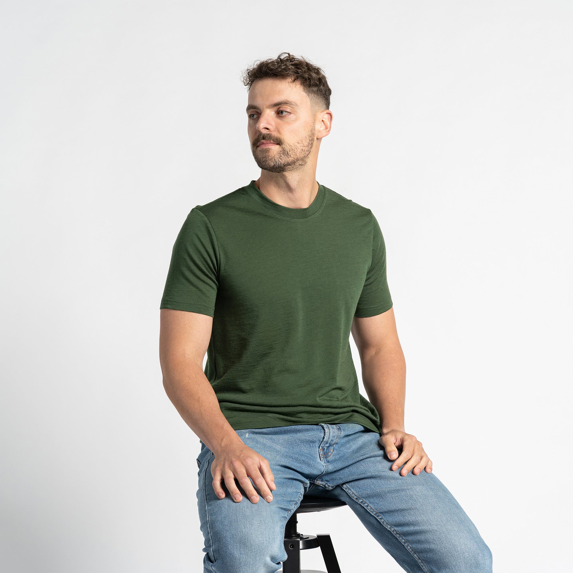 Regular Fit Merino T-Shirt for Men 2-Pack