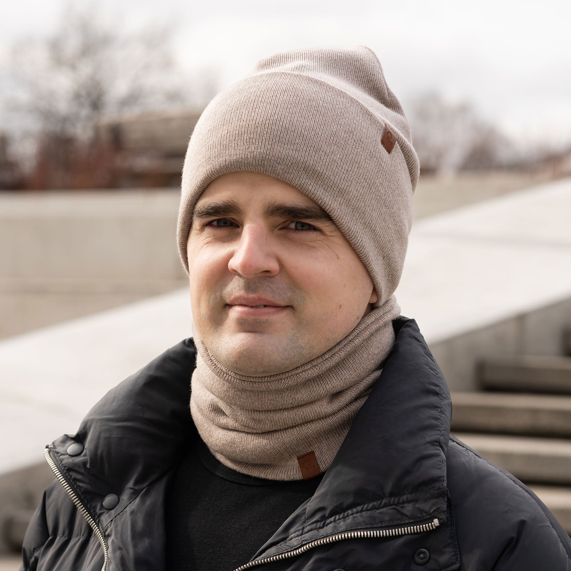 Men's Knit Neck Gaiter Merino