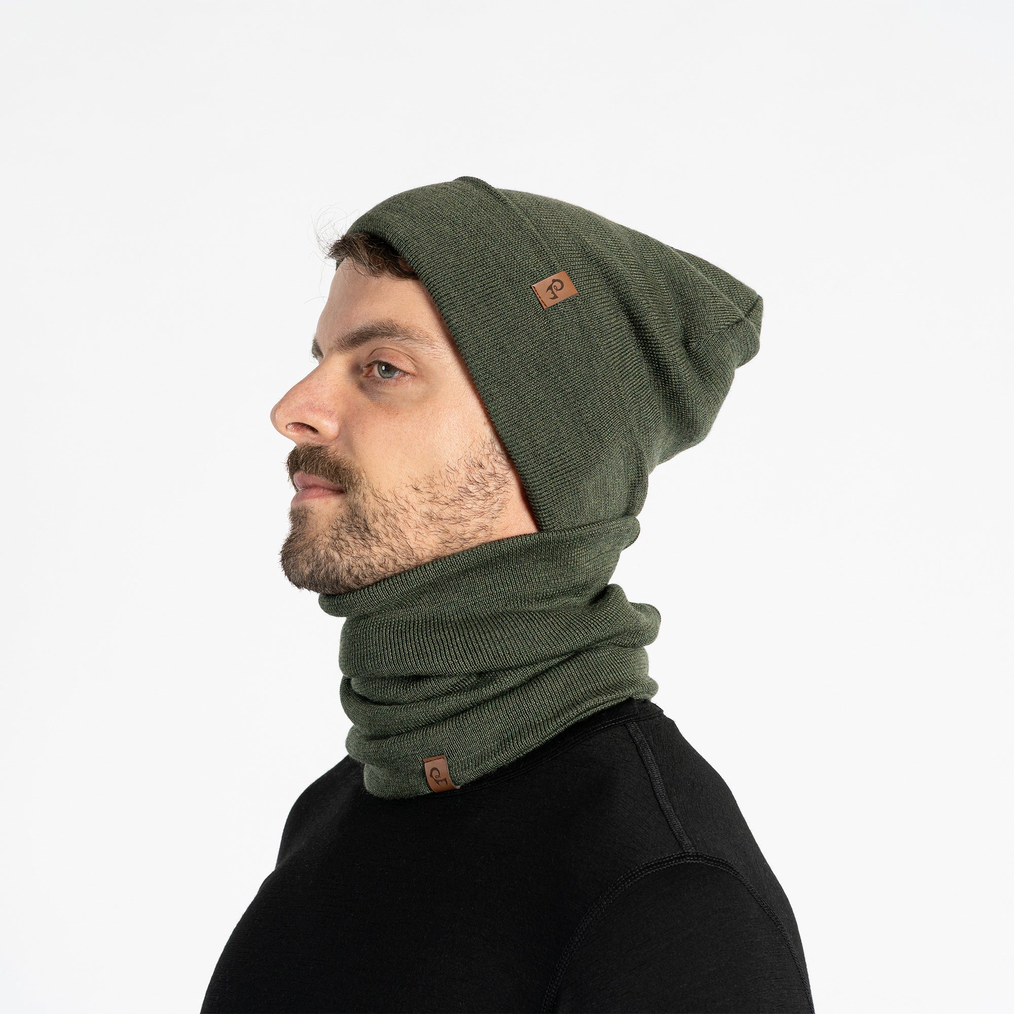 Men's Knit Beanie & Gaiter 2-Piece
