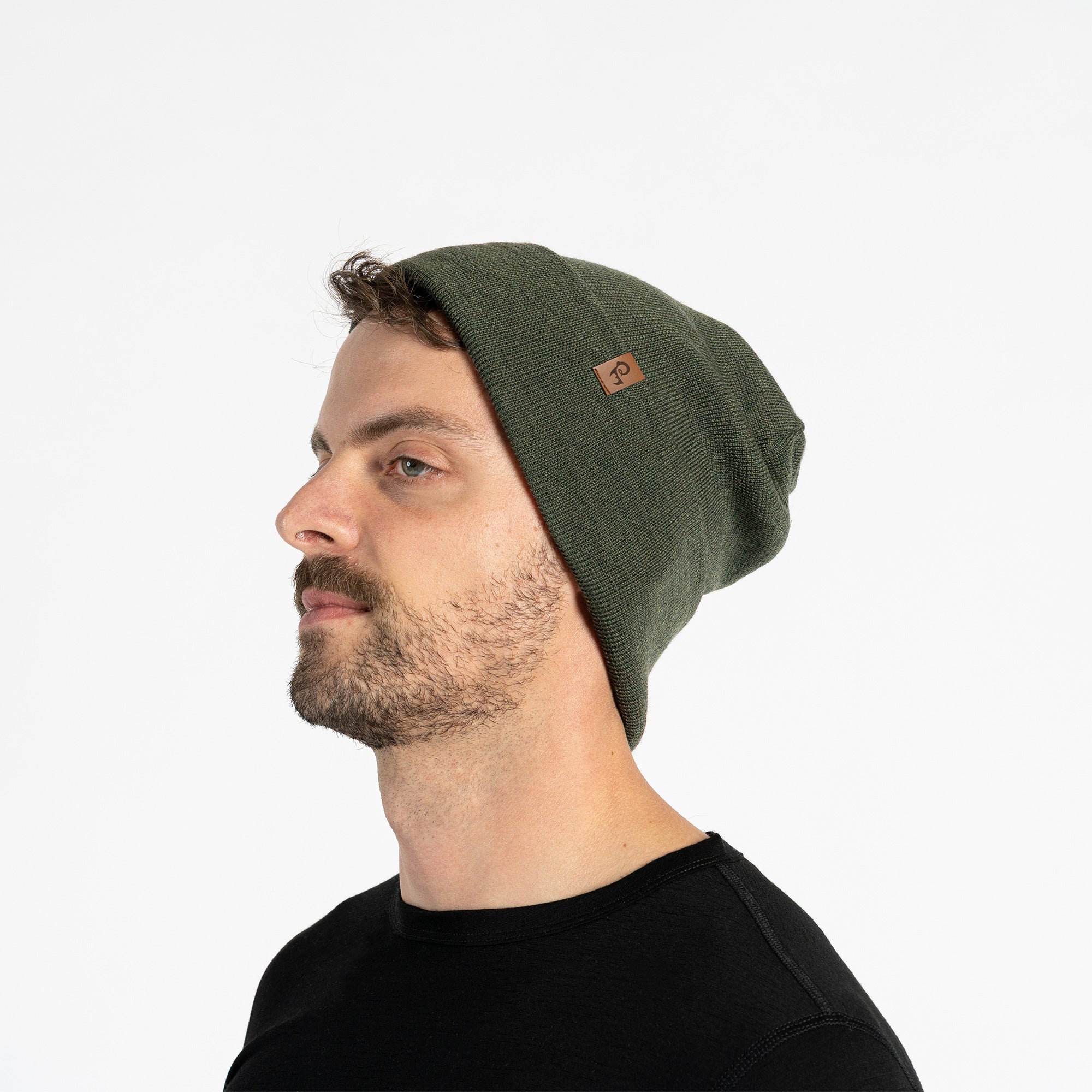 Men's Knit Beanie Merino