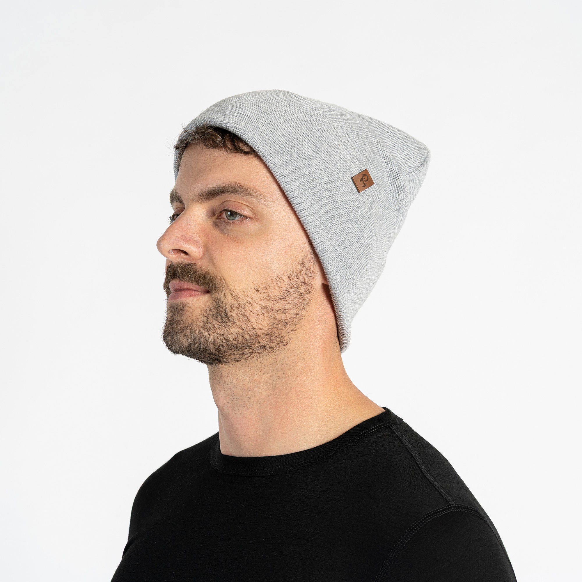 Men's Knit Beanie Merino