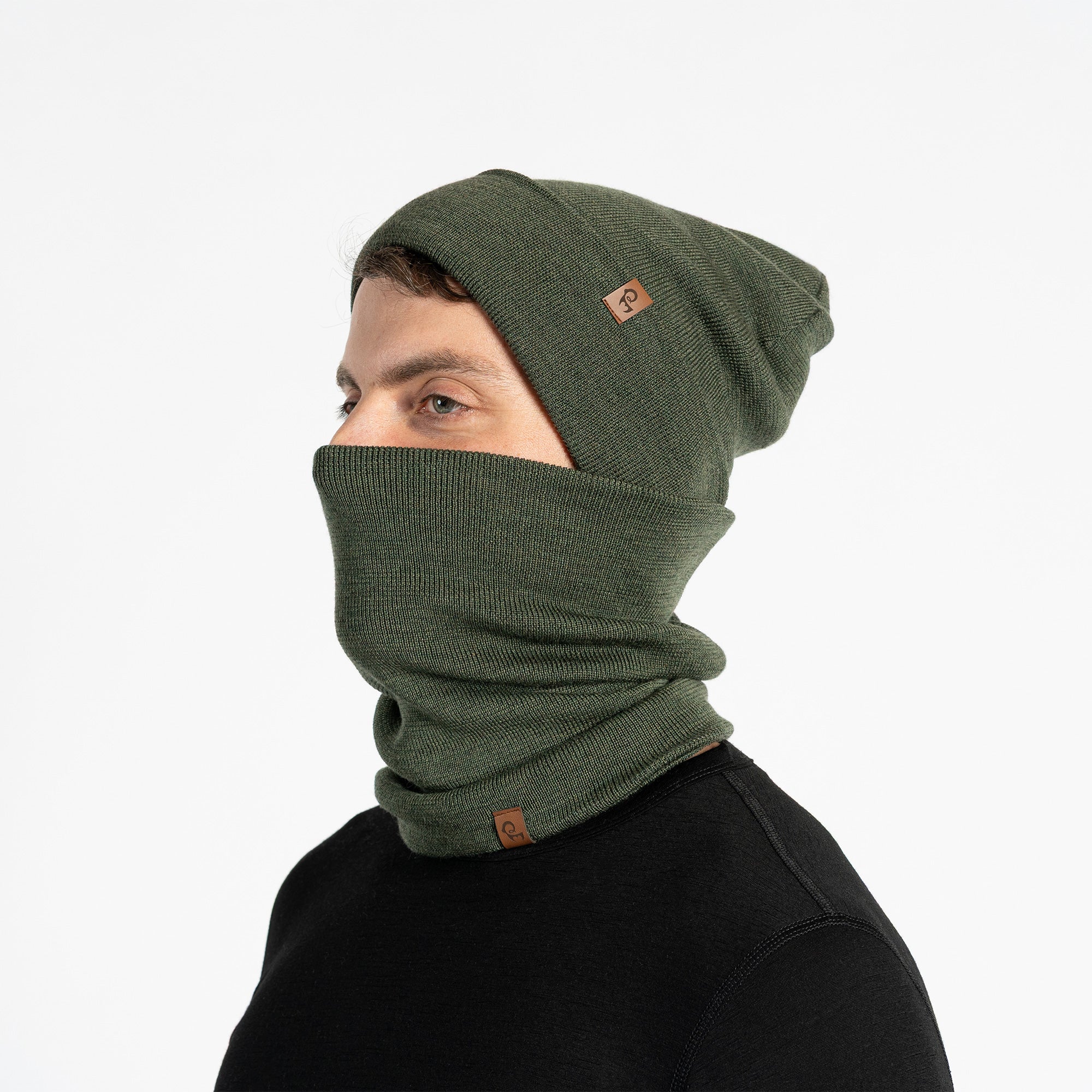 Men's Knit Beanie & Gaiter 2-Piece