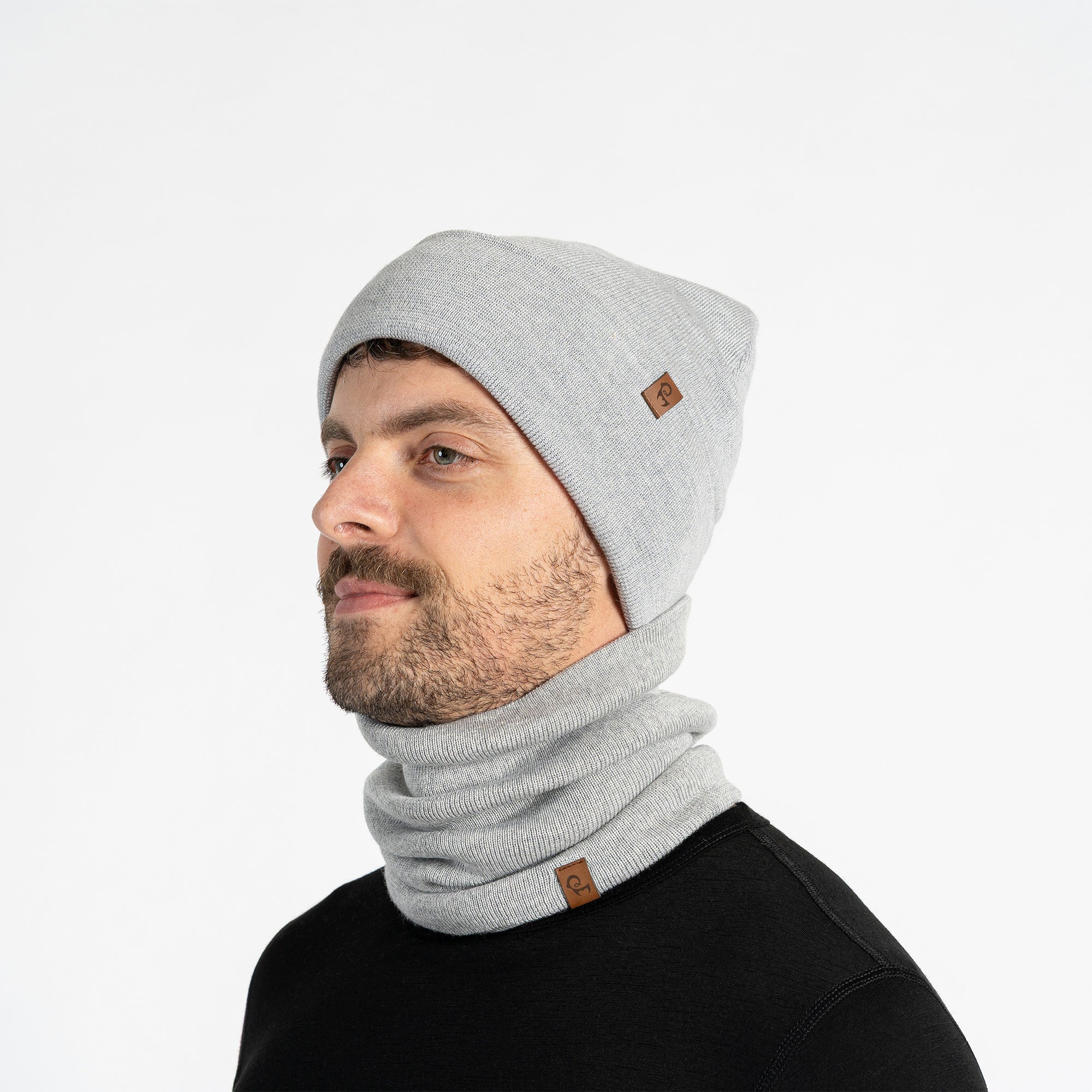 Men's Knit Beanie & Gaiter 2-Piece