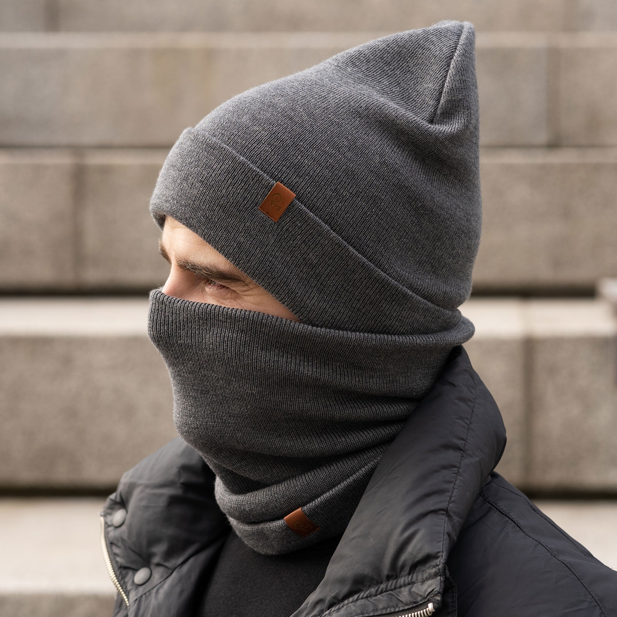 Men's Knit Neck Gaiter Merino