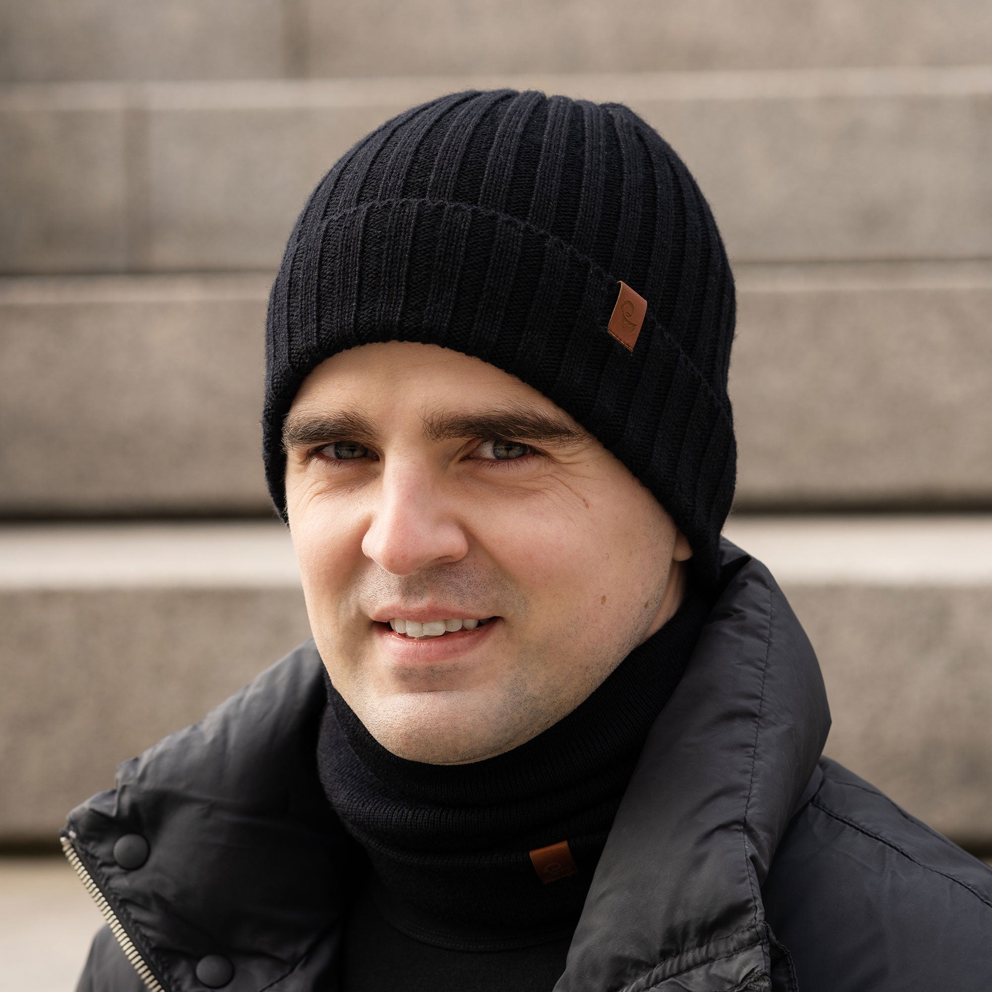 Men's Cashmere Beanie Hat