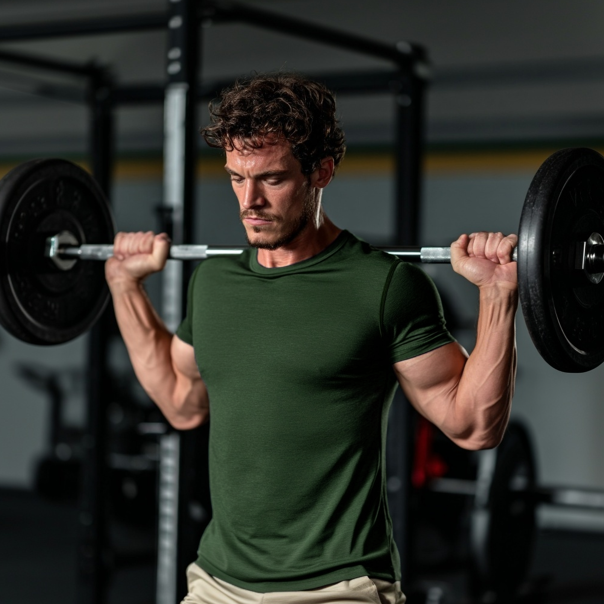 Slim Fit Men’s Merino Short Sleeve T-Shirt