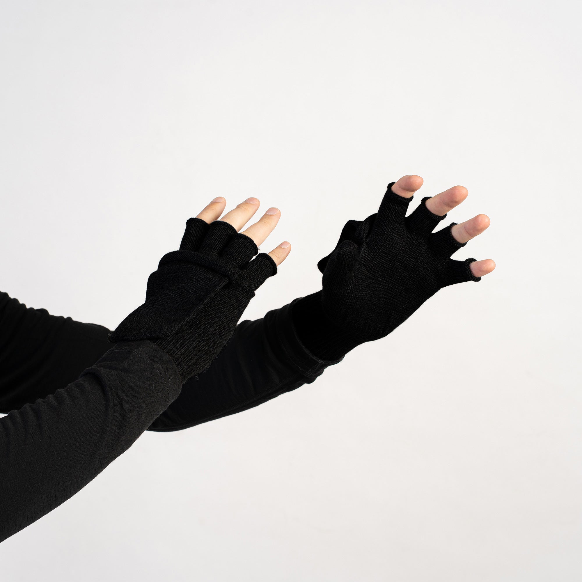 Men's Merino Convertible Gloves & Beanie 2-Piece