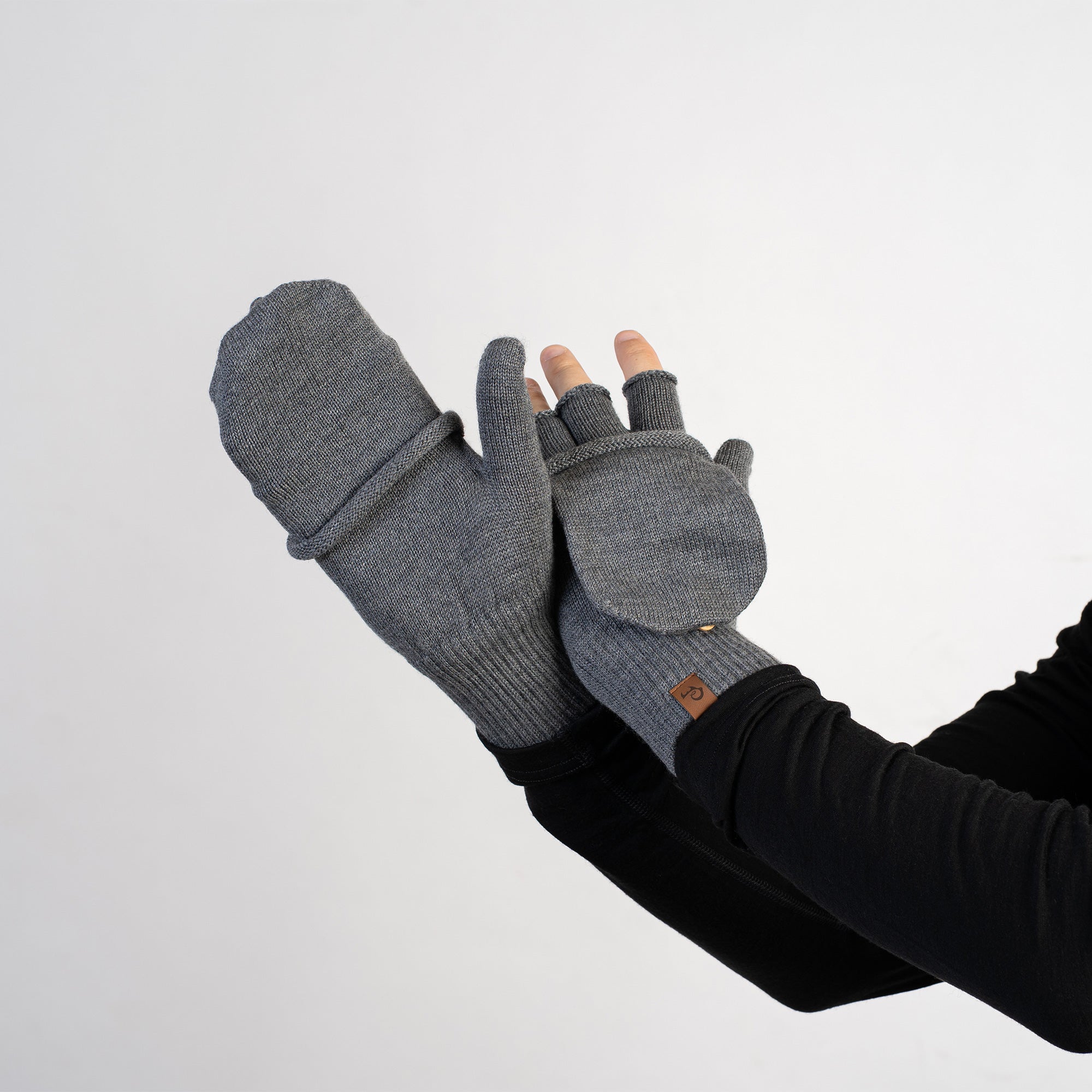 Men's Merino Convertible Gloves & Beanie 2-Piece