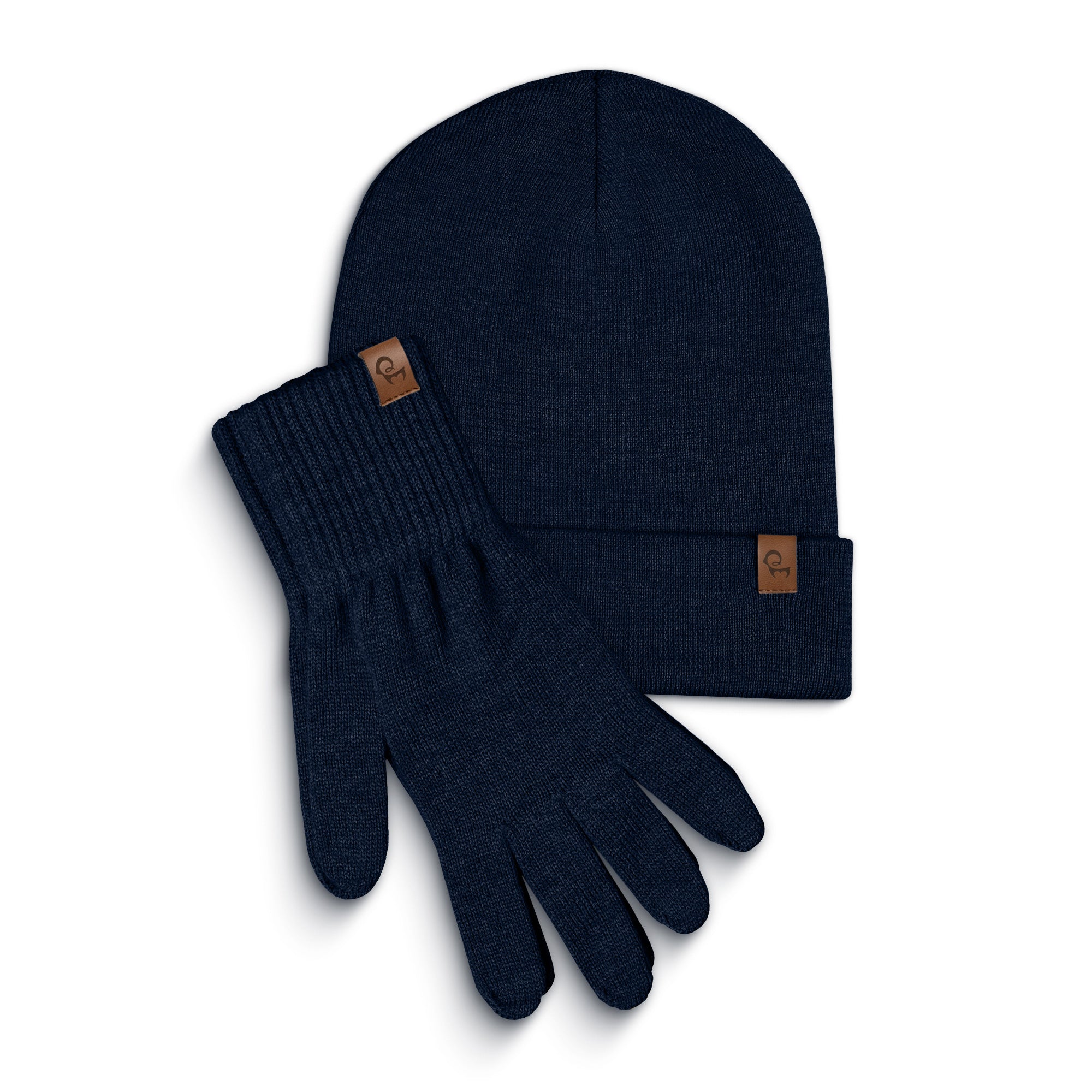 Men's Knit Beanie & Gloves 2-Piece