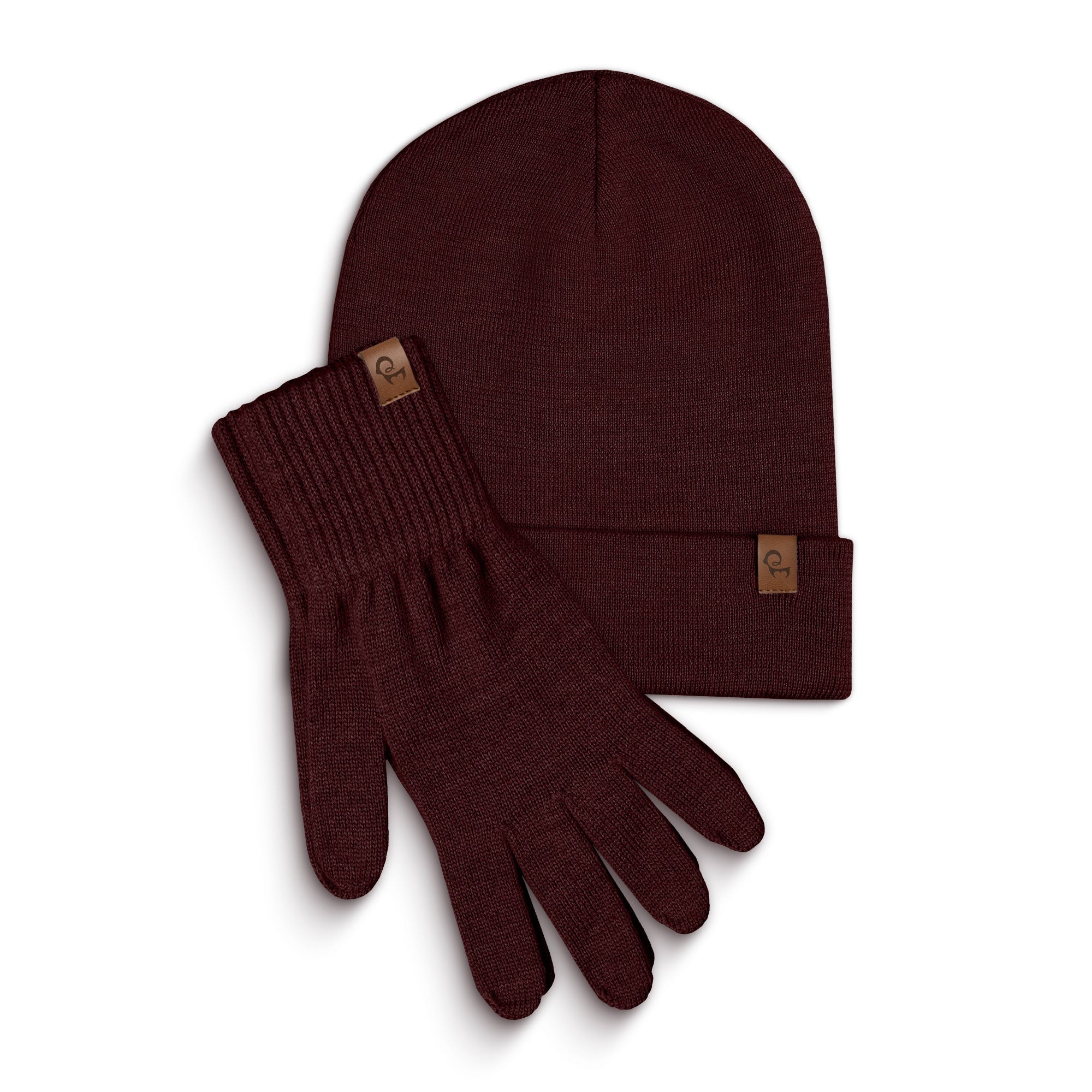Men's Knit Beanie & Gloves 2-Piece