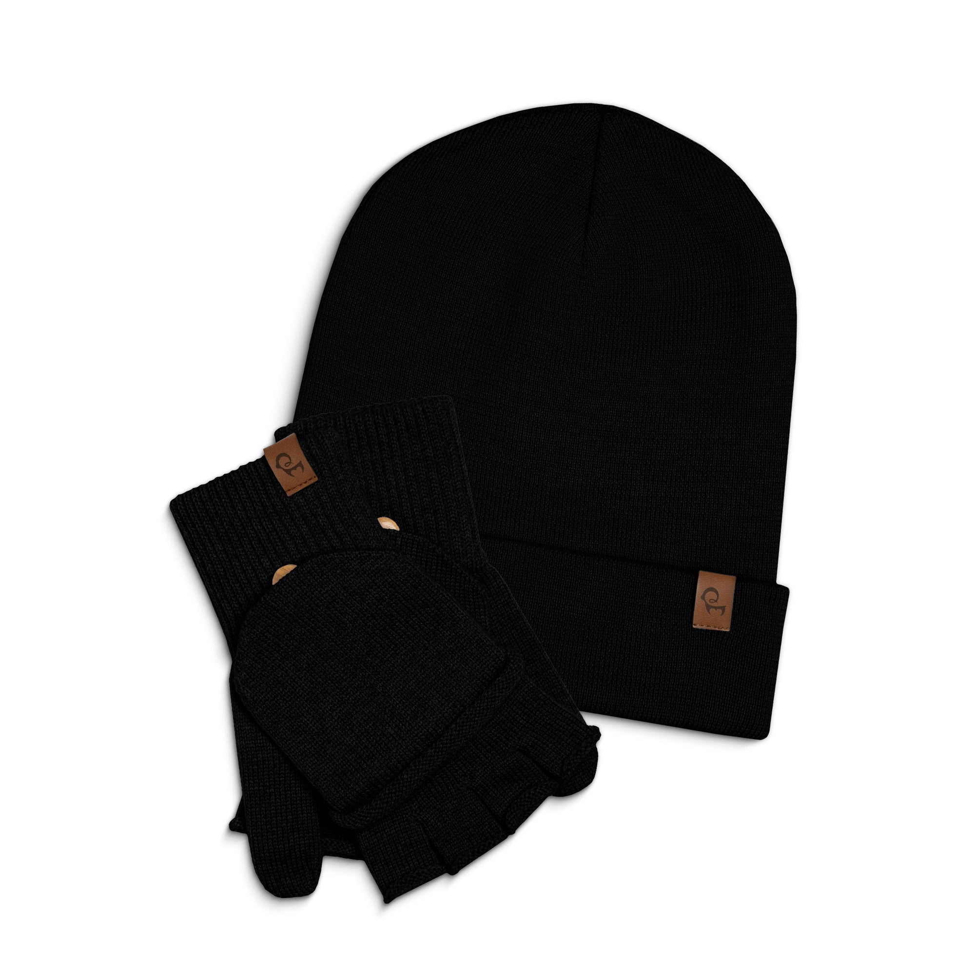 Men's Merino Convertible Gloves & Beanie 2-Piece