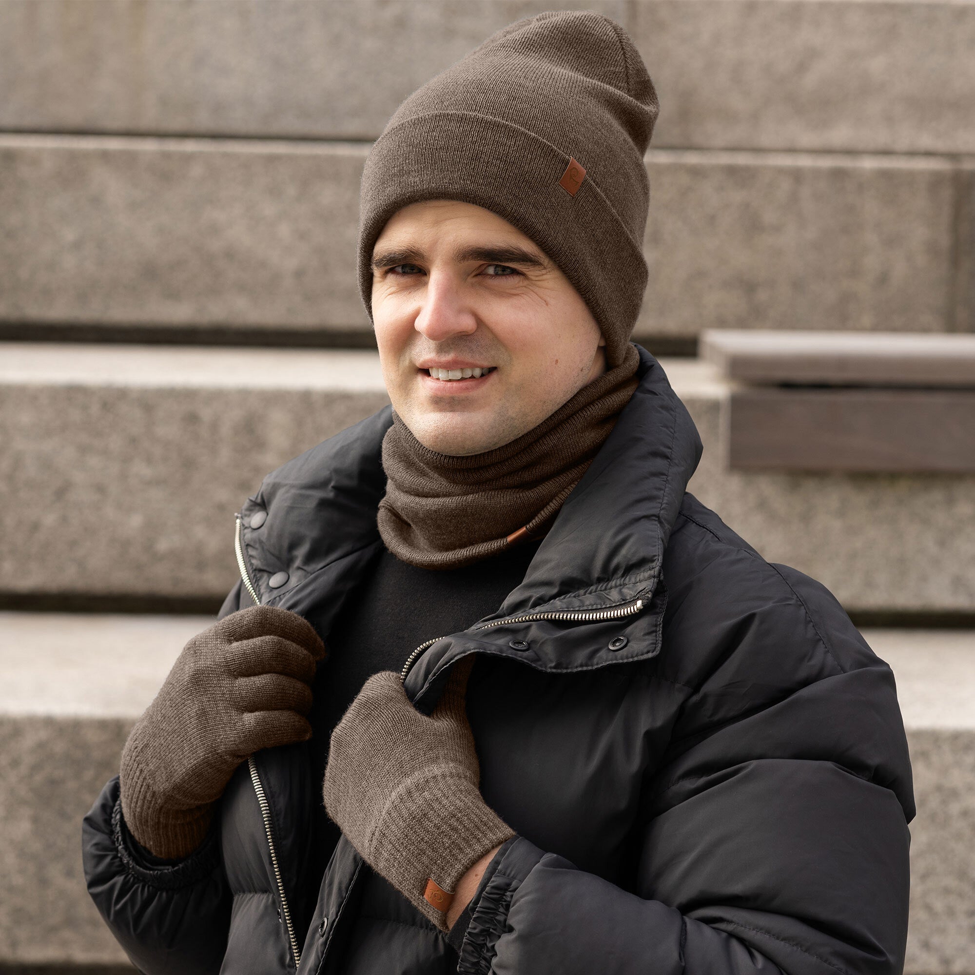 Men's Knit Neck Gaiter Merino