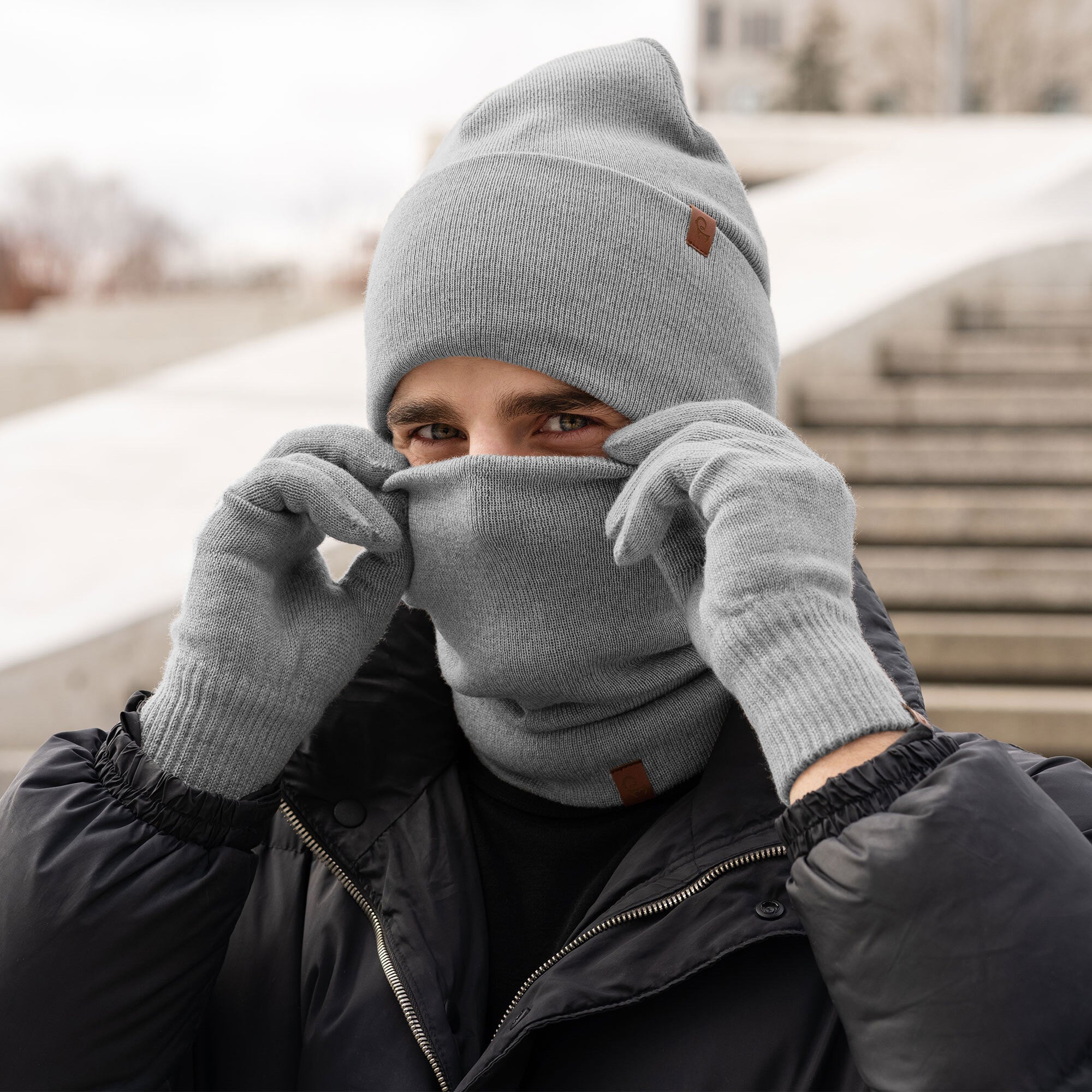 Men's Knit Neck Gaiter Merino