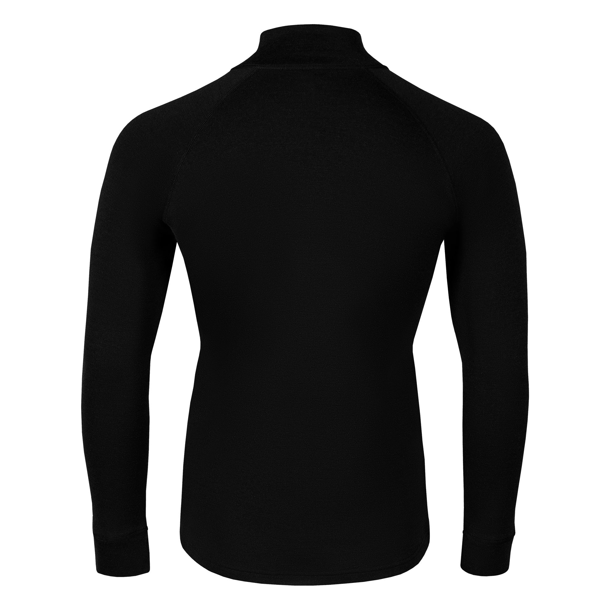 Men's 250 Zip Neck Top Black