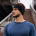 Men's Merino Headband Black